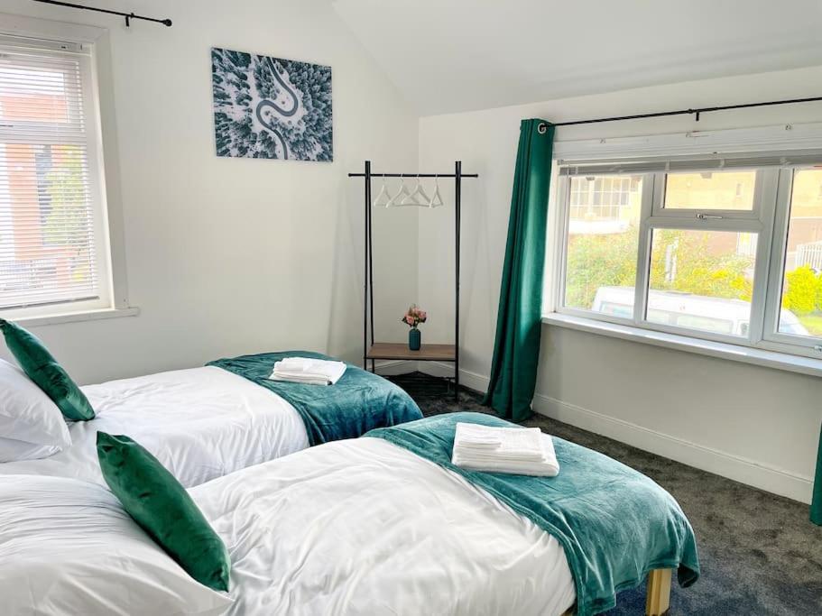 Perfect For Contractors & Families! 7 Beds Free Parking Διαμέρισμα Μπέρμιγχαμ Εξωτερικό φωτογραφία